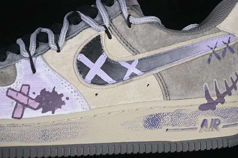 All categories Nk Air Force 1 Air Force series Nk Air Force 1 Low Air Force low-top Nike Air Force 1'07 Low "Band-Aid" Hand-painted graffiti Graffiti band-aid Air Force 1 low-top casual sneakers YD2425-066